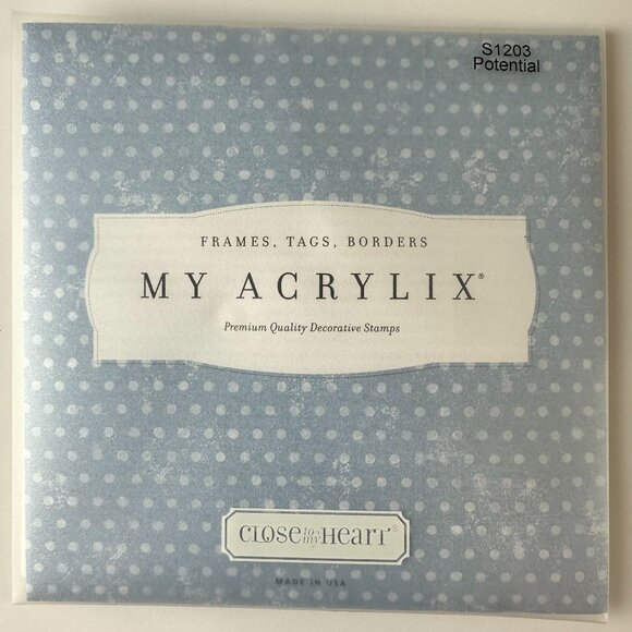 My Acrylix CTMH Stamps S1203 Potential - Picture 2 of 2